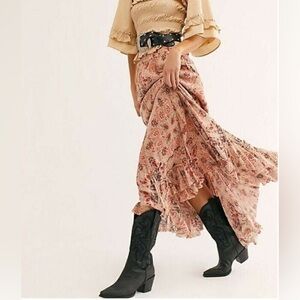 FP One Cypress floral maxi skirt